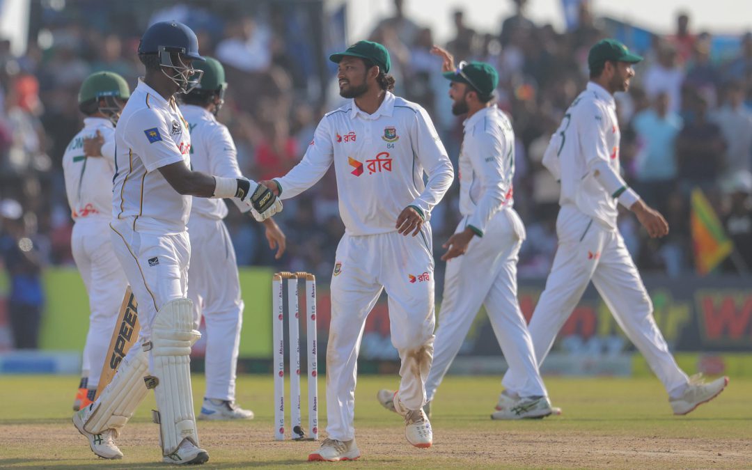 Sri Lanka a sorry 72/4 in drawn first test a fly in the ointment despite bad declaration by Bangladesh