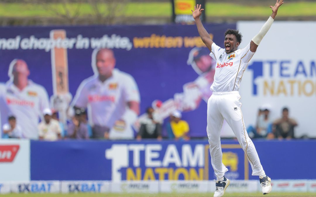Bangladesh in strong position 484/9 despite late strike 5-wicket grab by Sri Lanka