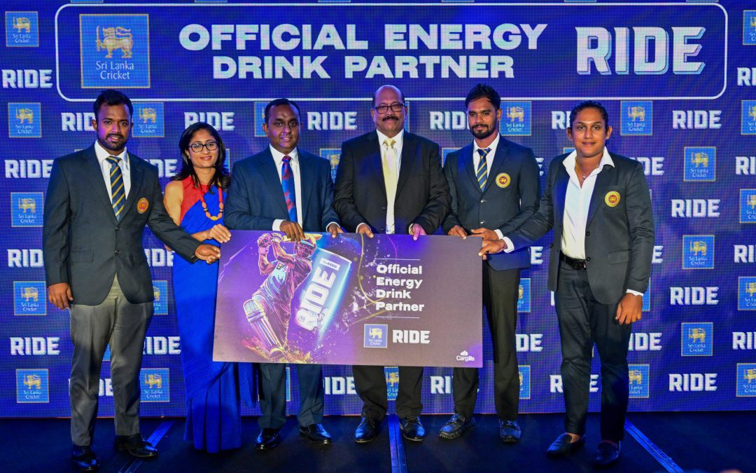 RIDE Energy Drink Announces Partnership with Sri Lanka Cricket