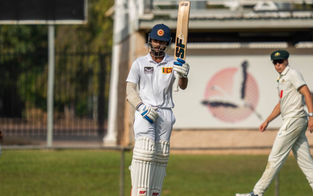 Pavan Rathnayake 122, Dinusha 88, Livera n.o. 50 put Sri Lanka A in command 485/6 decl. Vs Australia A 76/1