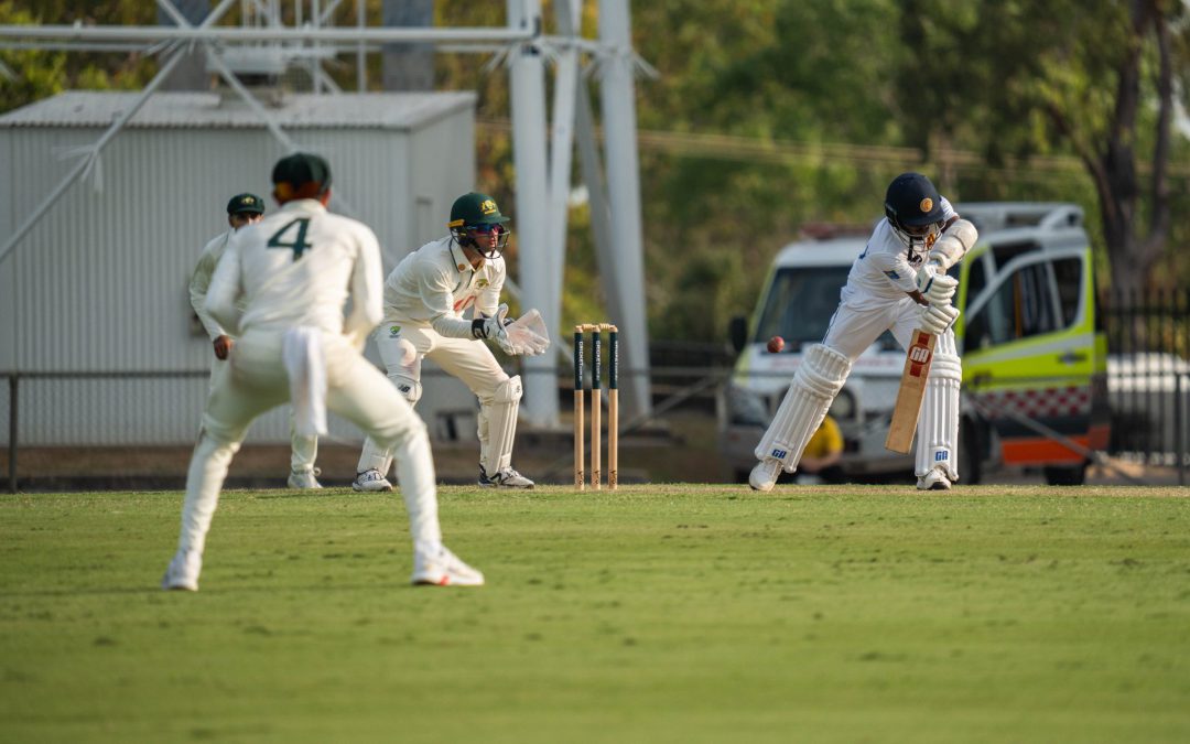 Australia A 379/3 Jake Weatherald 183, Jason Sangha n.o. 121 in reply to Sri Lanka A’s 485/9