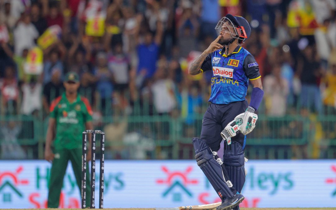Kusal Mendis rush of blood put paid to Sri Lanka’s chances as Bangladesh even up in dramatic 16-run win