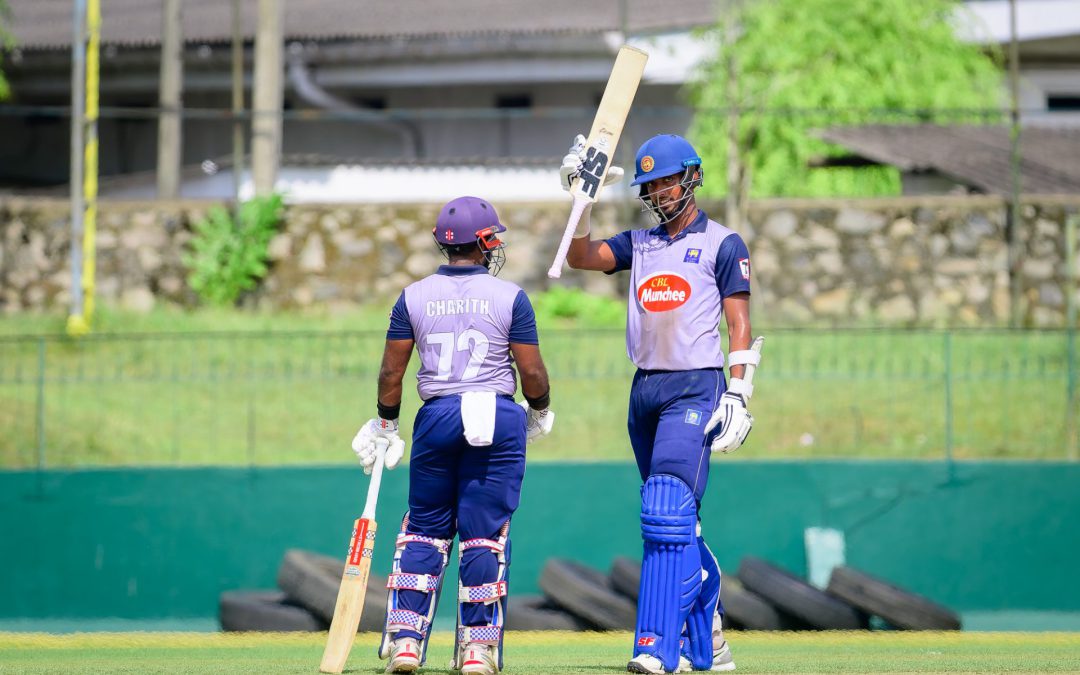 Nuwanidu continues fine form – 70 n.o., Asalanka 59, Udara 41 as SLC Greys swamp SLC Blues