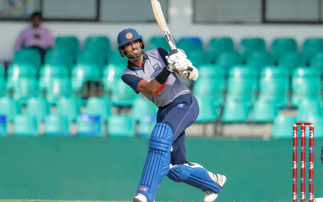 Nuwanidu stars again with unbeaten 5O, Charith 45 as SLC Greys beat SLC Blues to set up final vs SLC Greens today