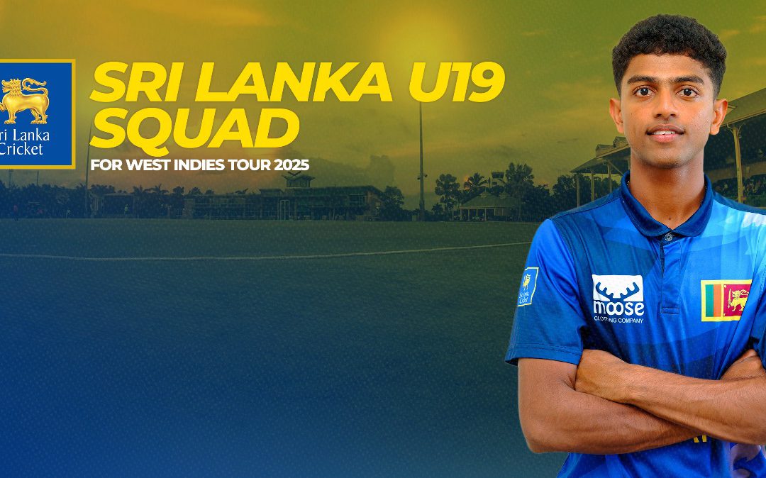 Sri Lanka U19 Squad for West Indies Tour