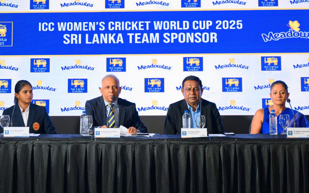 MeadowLea becomes Sri Lanka Team Sponsor for theICC Women’s Cricket World Cup 2025
