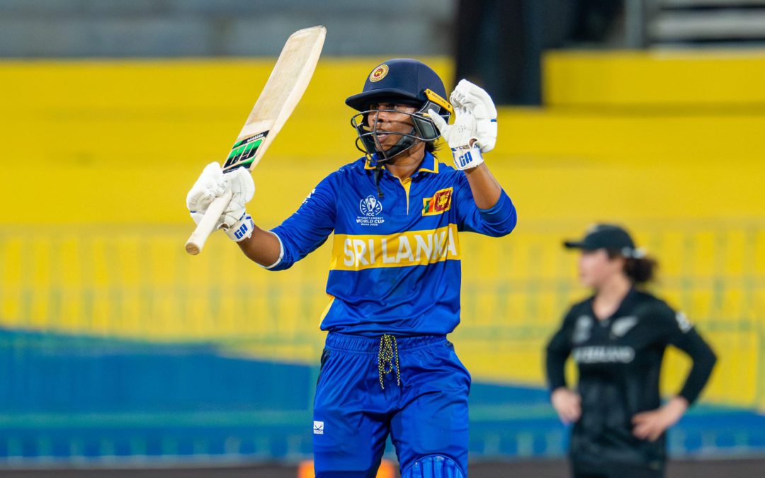 Nilakshi unbeaten cameo 55, Chamari 53 in Sri Lanka’s 258 before rain washout vs NZ