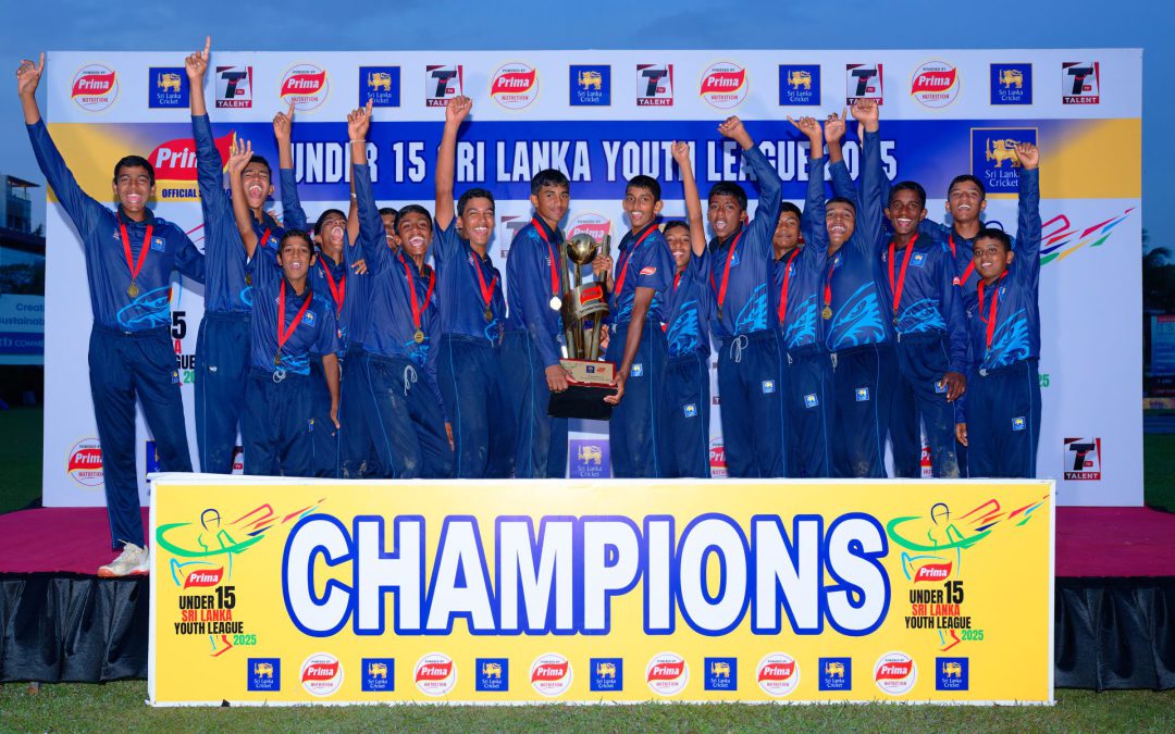 Colombo South are SLC-Prima U15 champs defeating Kandy by 80 runs