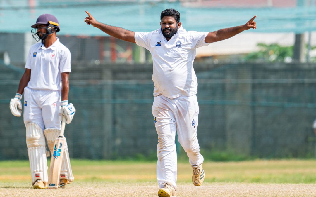 Kandy Customs Lakshan Gamage steals the spotlight by superb 155 vs Navy SC