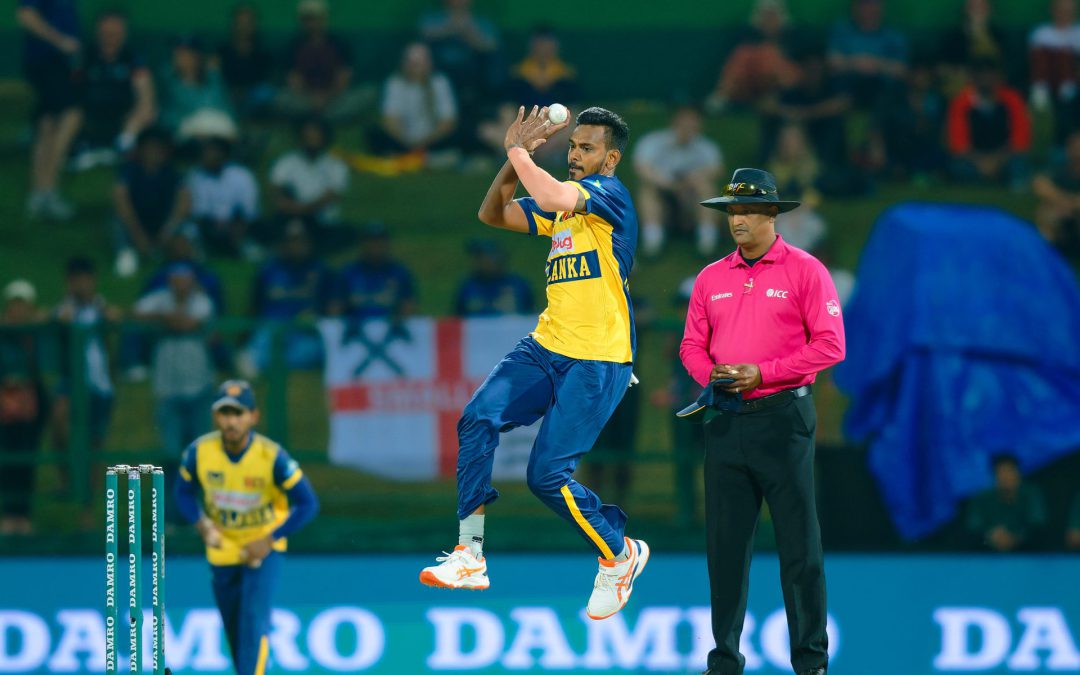 Sri Lanka poleaxe England’s aces 128/9 on Chameera’s 5/24, but own batsmen let down