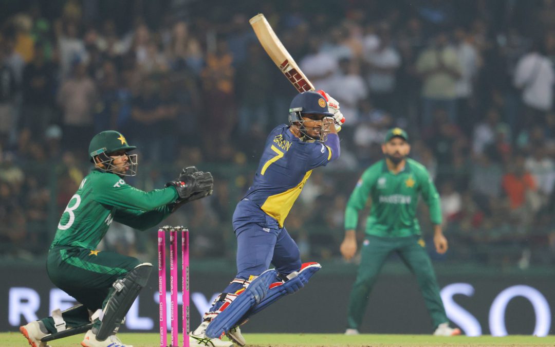 Dasun Shanaka 76* off 31 in near impossible, stops Pakistan from semis whose Sahibzada Farhan 100 record act