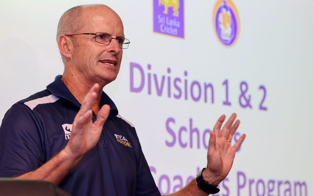 Sri Lanka Cricket launched a program to enhance coaching standards of school cricket.