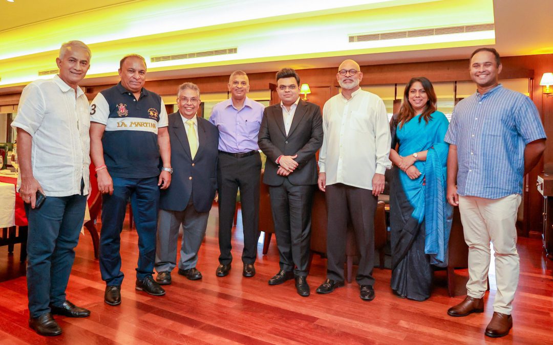 𝐈𝐂𝐂 𝐂𝐡𝐚𝐢𝐫𝐦𝐚𝐧 𝐚𝐧𝐝 𝐁𝐂𝐂𝐈 𝐒𝐞𝐜𝐫𝐞𝐭𝐚𝐫𝐲 𝐌𝐞𝐞𝐭 𝐒𝐫𝐢 𝐋𝐚𝐧𝐤𝐚 𝐂𝐫𝐢𝐜𝐤𝐞𝐭 𝐋𝐞𝐚𝐝𝐞𝐫𝐬𝐡𝐢𝐩