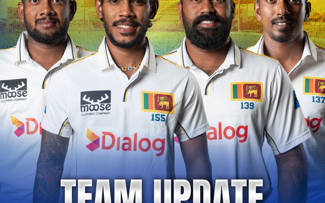 Team Update | 2nd Test | 3rd -7th July 2026