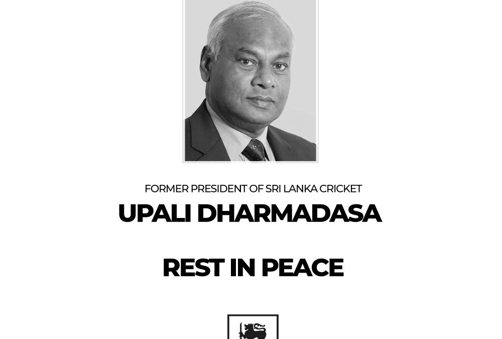 Condolence Message from Sri Lanka Cricket