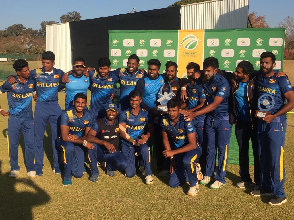 Sri Lanka Emerging Team champs: Rout University Sports South Africa XI by 8 wickets