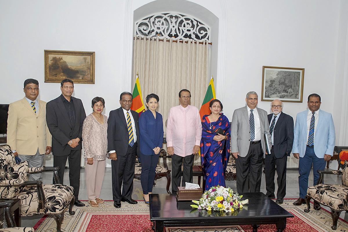 ICC Chairman met Sri Lanka President