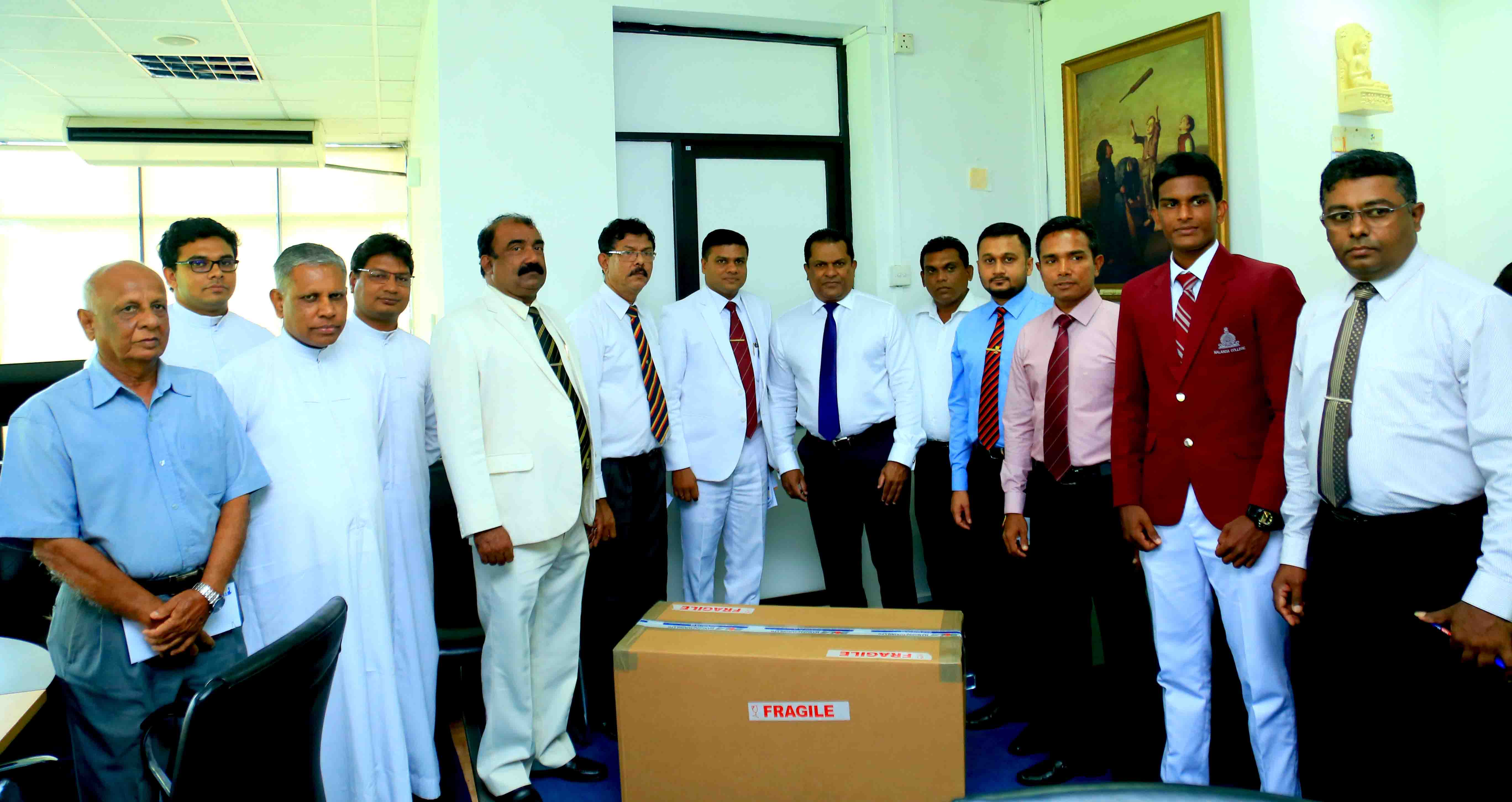 Sri Lanka Cricket provides Bowling Machines to 16 Schools