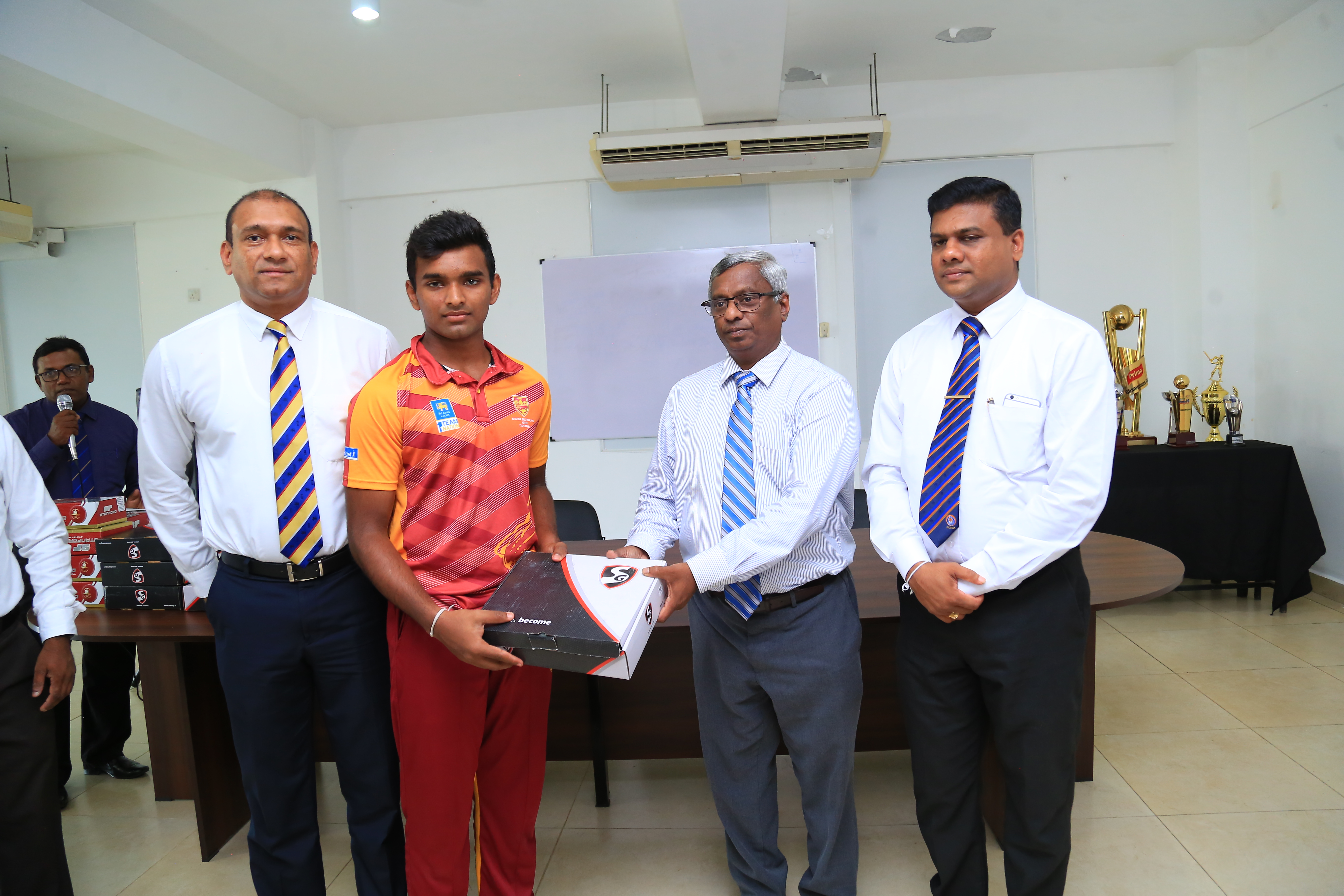 SLC distributes 8000 Cricket balls to Schools