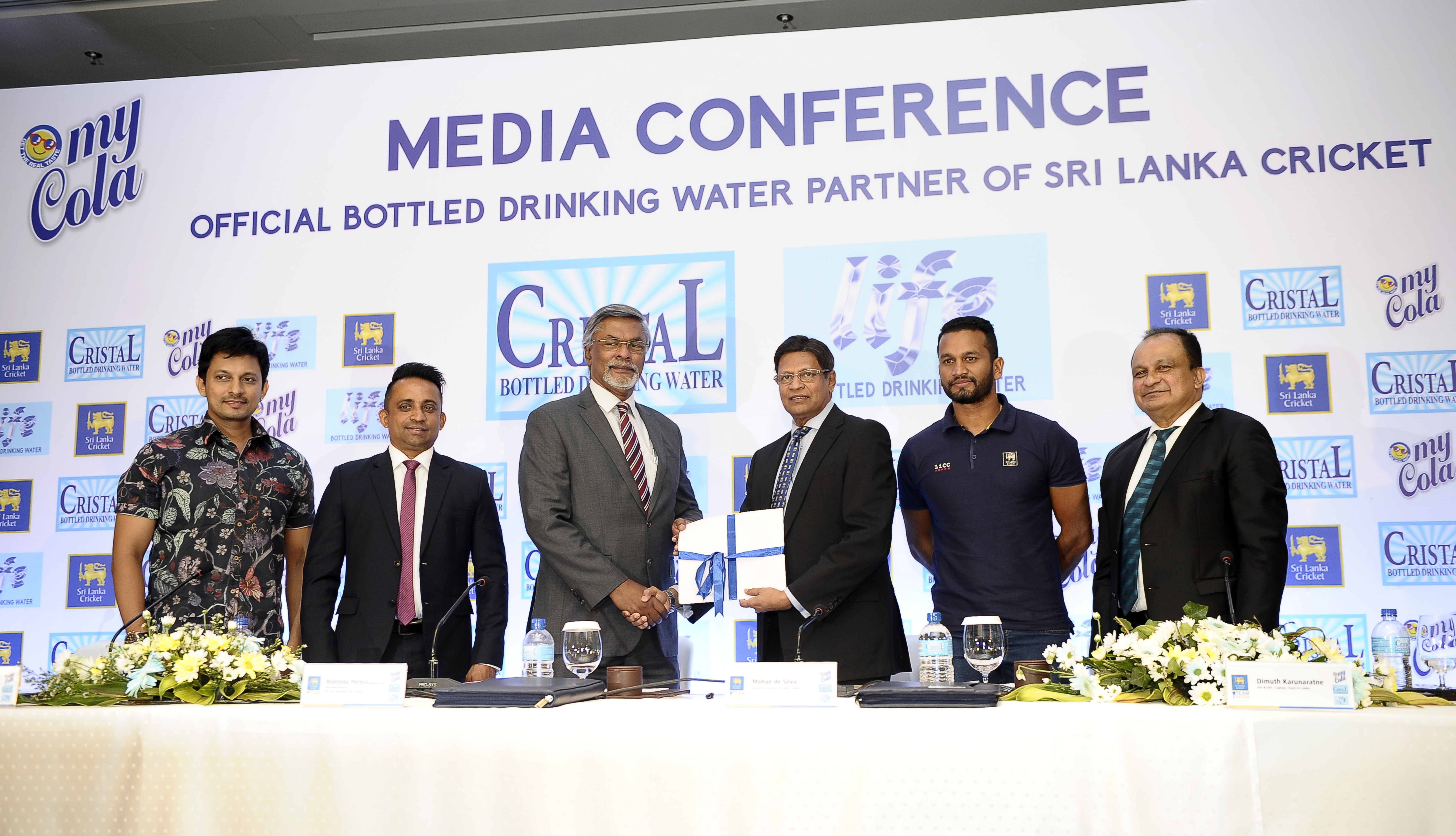 “Historic partnering My Cola” – SLC Secy. Mohan de Silva; “We grew up with cricket” – My Cola Ex; Dir. /CEO, Sharm Fernando