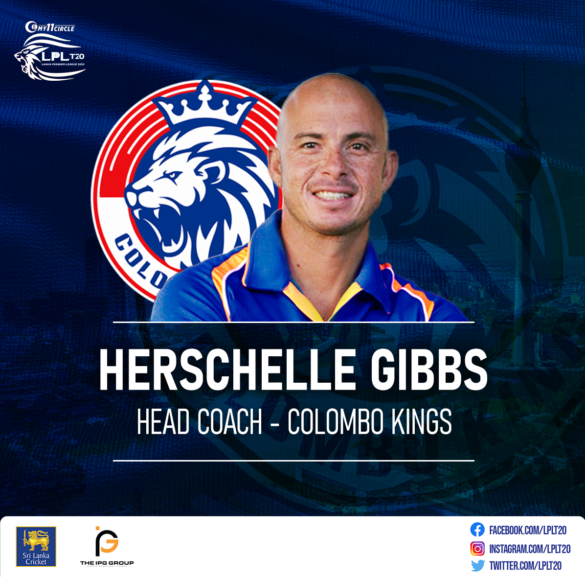Herschelle Gibbs, Coach guiding Colombo Kings