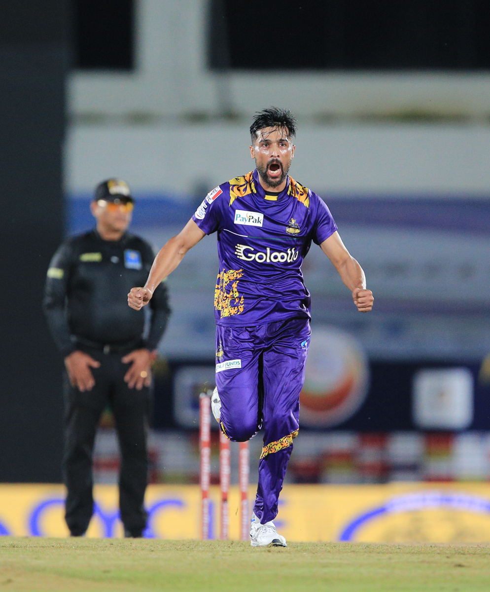 Mohammad Amir Player of the Match 5/26 | Galle Gladiators break the jinx in gladiators style thrash Colombo Kings by 8 wickets