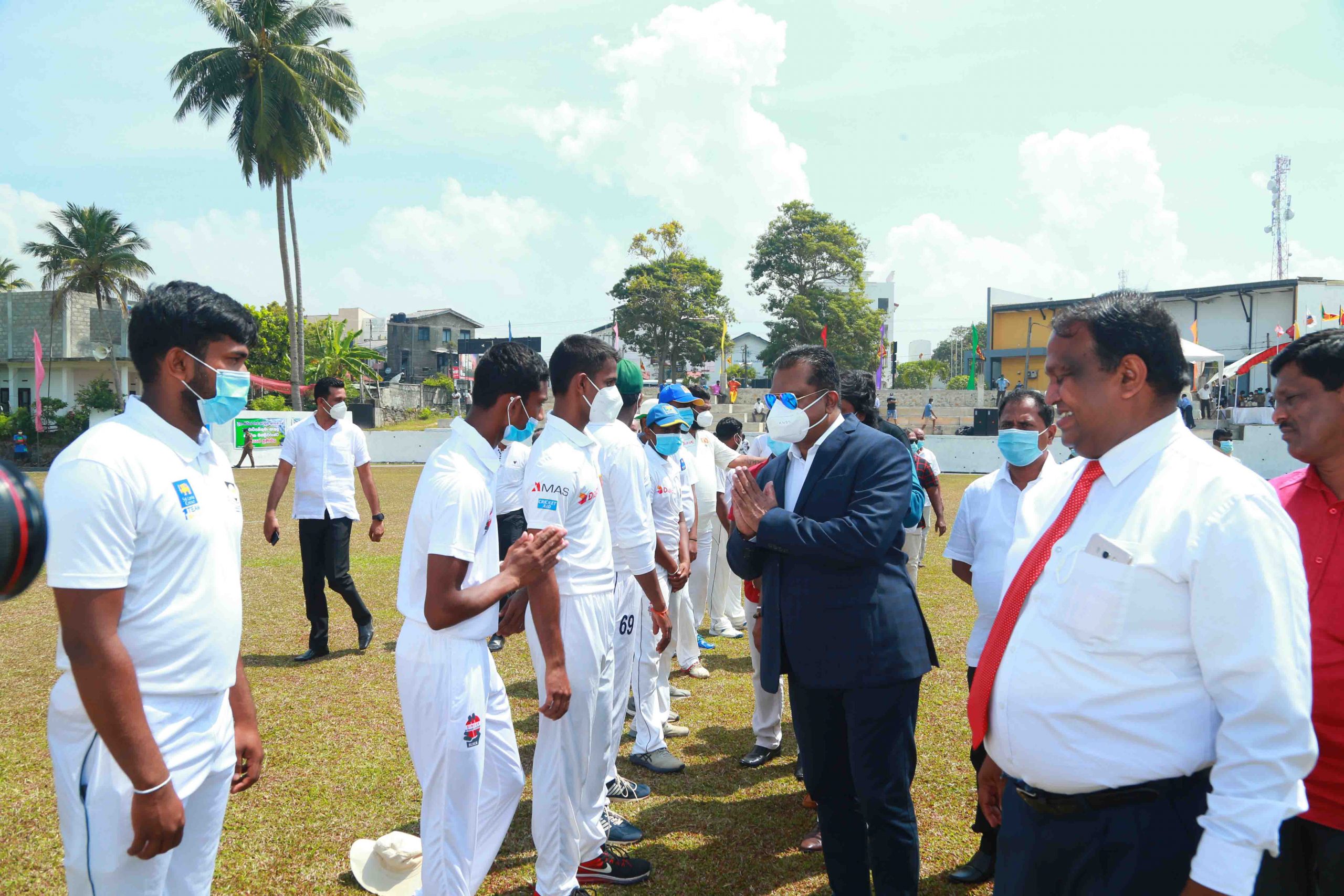 Redeveloped Ambalangoda Urban Council Ground handed over to the cricketing community