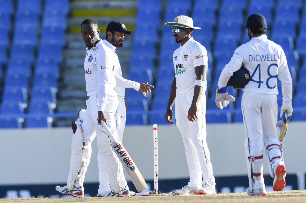 First Test drawn West Indies 236/4, Nkrumah Bonner n.o. 113