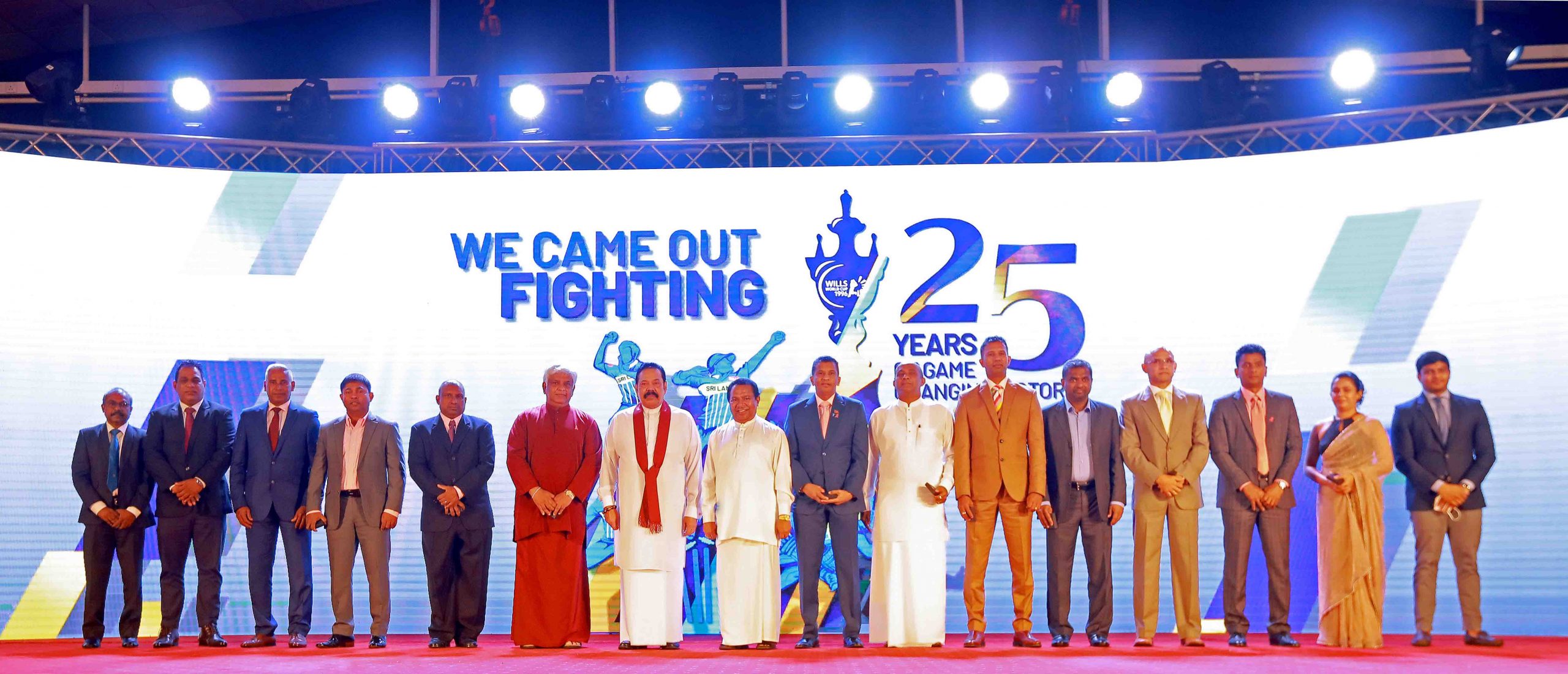 Photos: Commemoration of the 25th Anniversary of 1996 ICC Cricket World Cup Victory