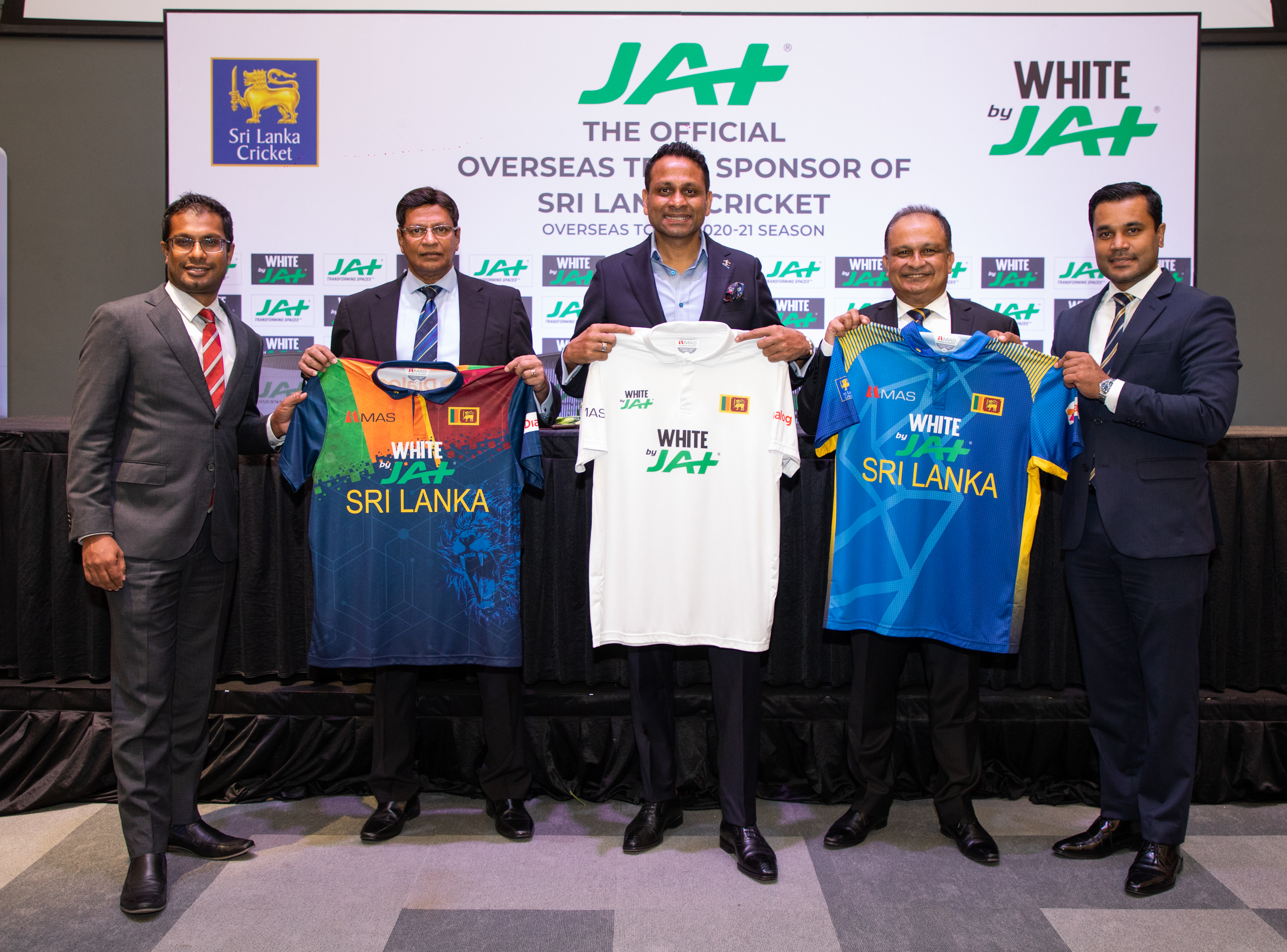 JAT Holdings the “Official Overseas Team Sponsor of Sri Lanka Cricket”