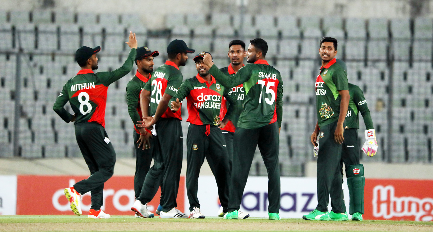 Bangladesh defeat Sri Lanka by 33 runs in first ODI, Hasaranga’s 74 too late