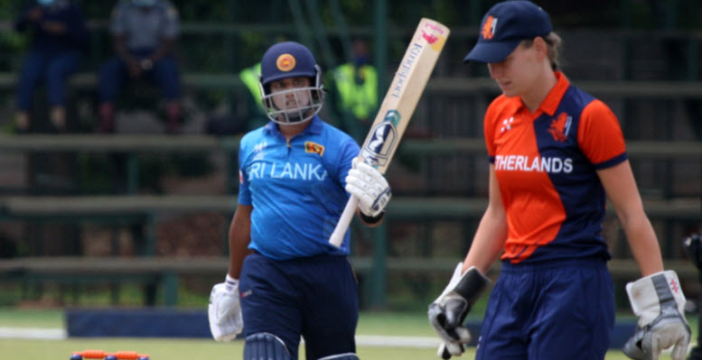 Chamari Athapaththu cameo 111- Sri Lanka Women crush Netherlands Women by 34 runs in ICC Women’s World Cup qualifier