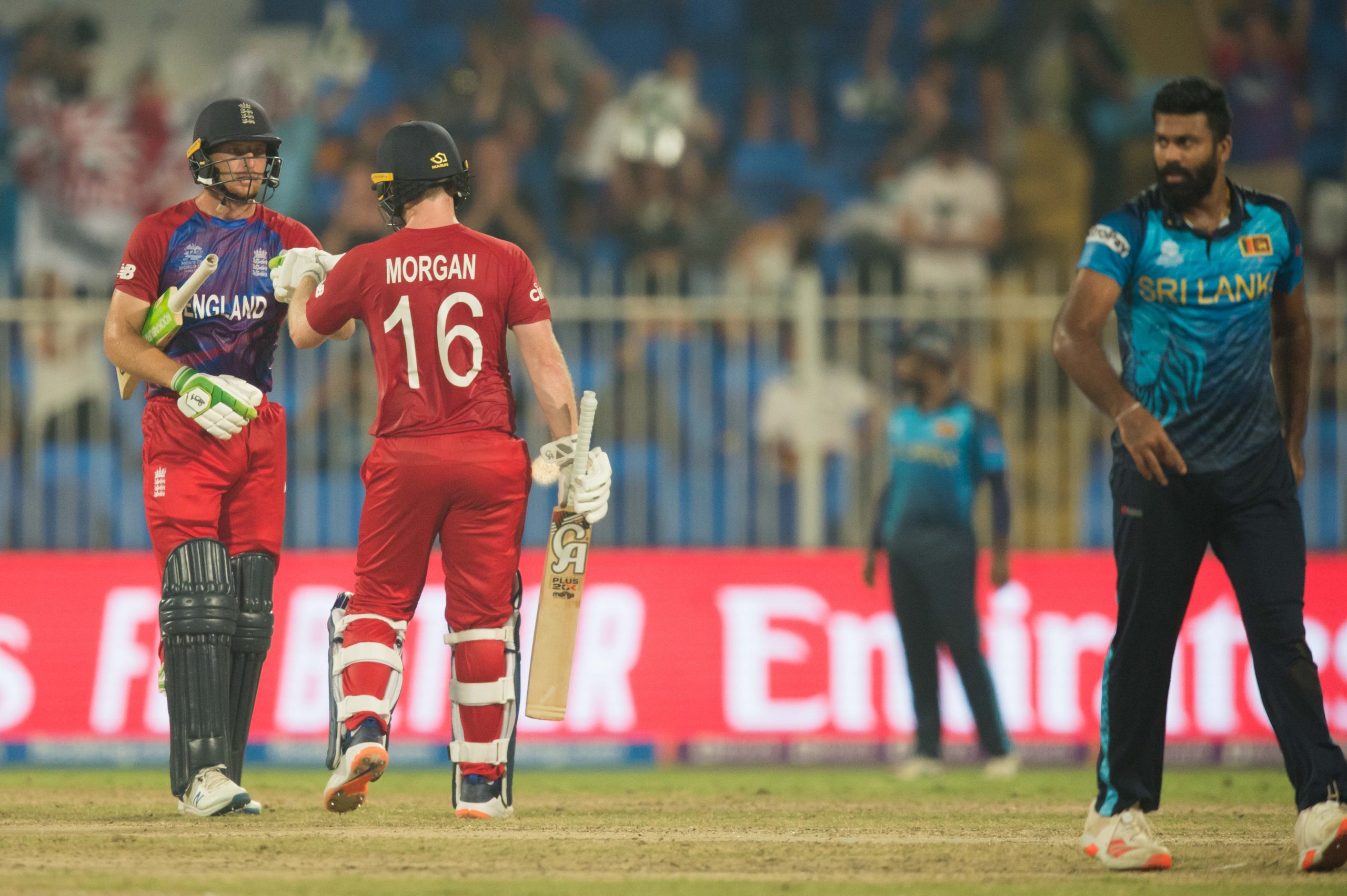 England wins by 26 runs, but not before scared by Sri Lanka