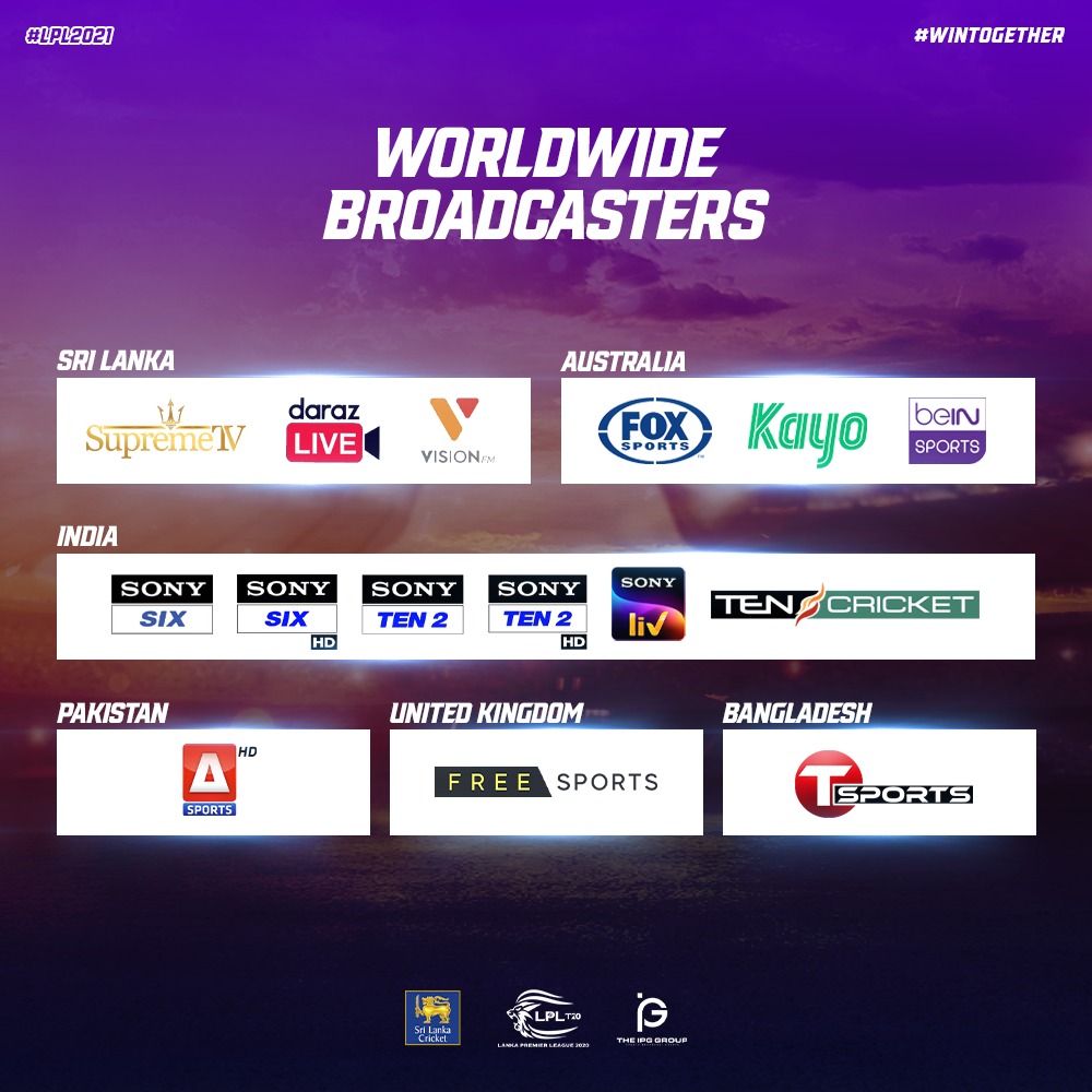 Lanka Premier League to cater to global audience; A-Sports and Fox Sports acquire broadcast rights