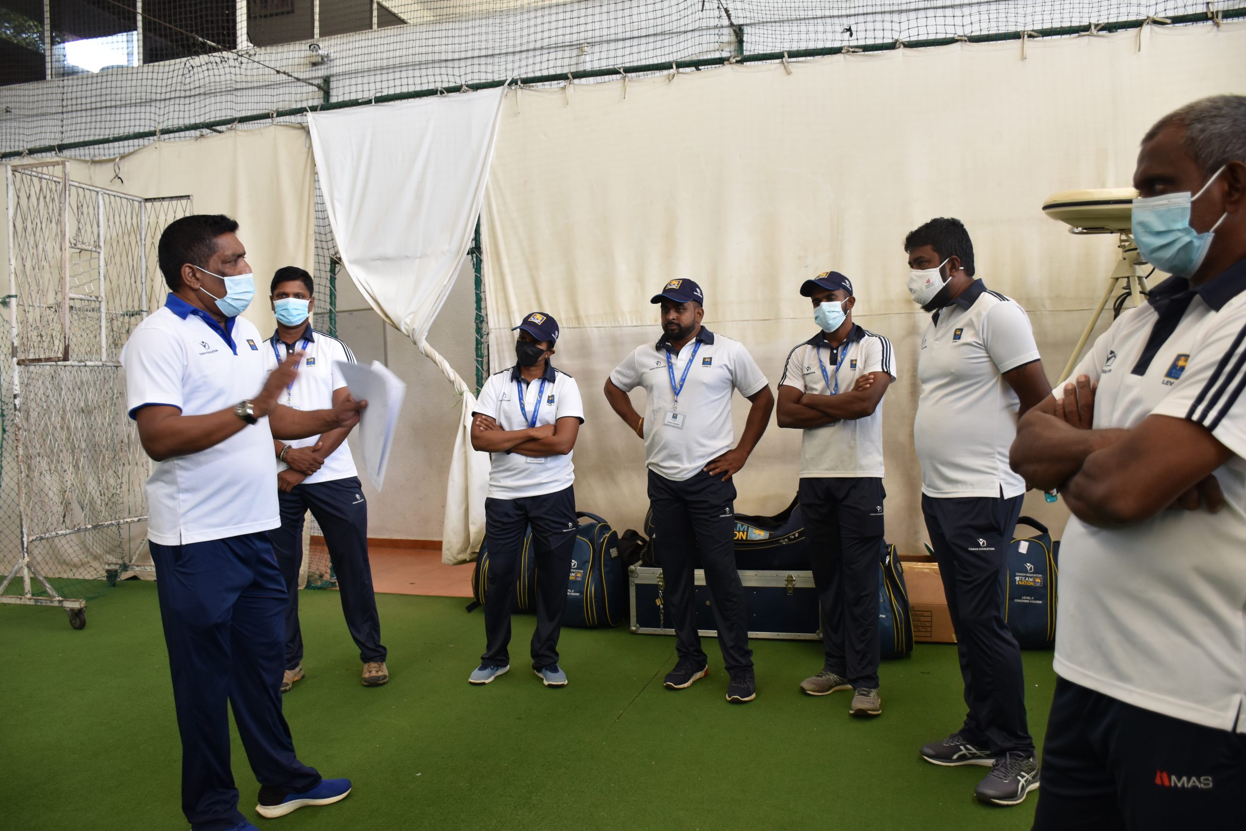 SLC Level 2 Coaching Course Field Assessments Concludes at NCC Indoor Nets