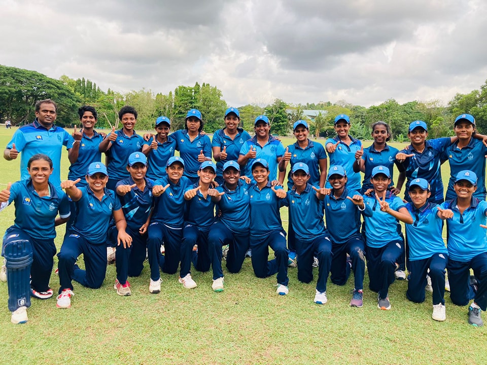 NAVY WOMEN EMERGE CHAMPS DEFEATING ARMY A BY 2 WKTS