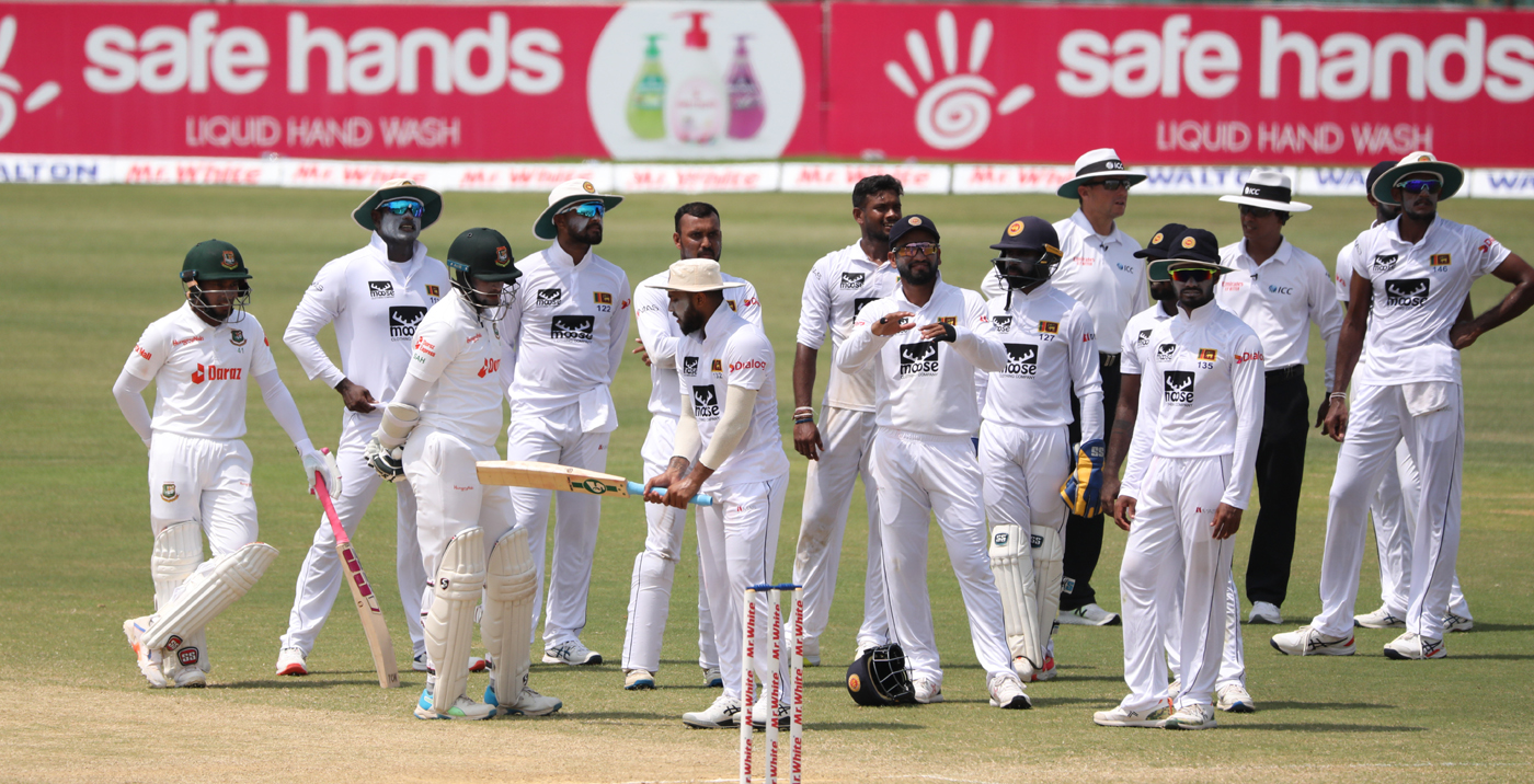 Sri Lanka 260/6 In drawn first Test