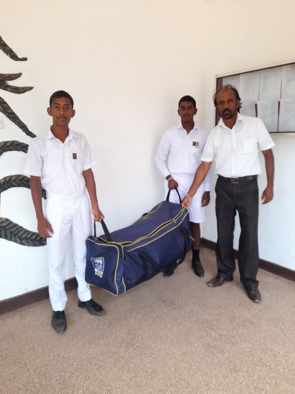 Sri Lanka Cricket provides ‘Cricket Equipment’ to Danidu, who scored 553 runs
