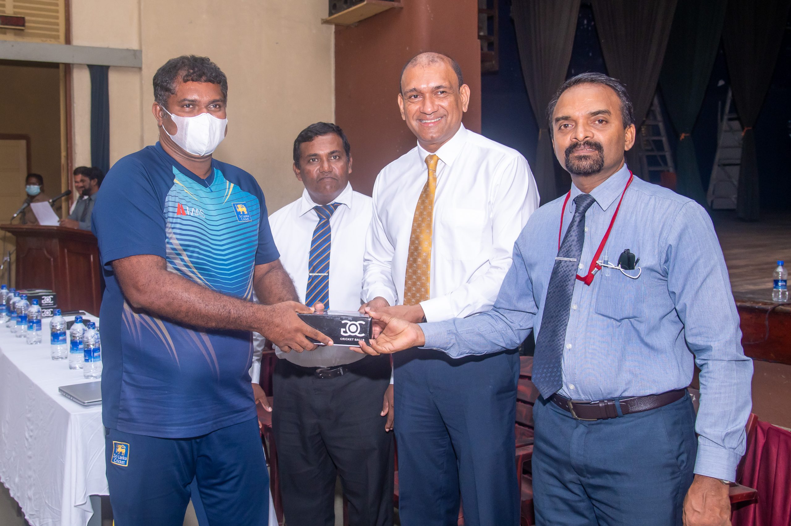 Sri Lanka Cricket distributes “Cricket Balls” to 325 schools playing in the U19 Cricket Tournament.
