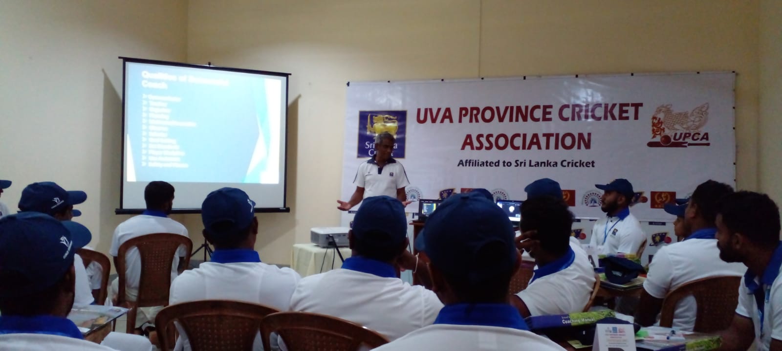 Day 1 of Uva Province Level 1 Coaching Course Commenced at Badulla Cricket Stadium