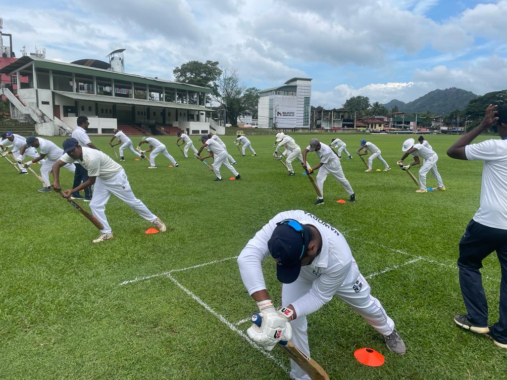 Introduction to Cricket programme (Puttalam District) 1st day held at Welagedara Stadium Kurunegala