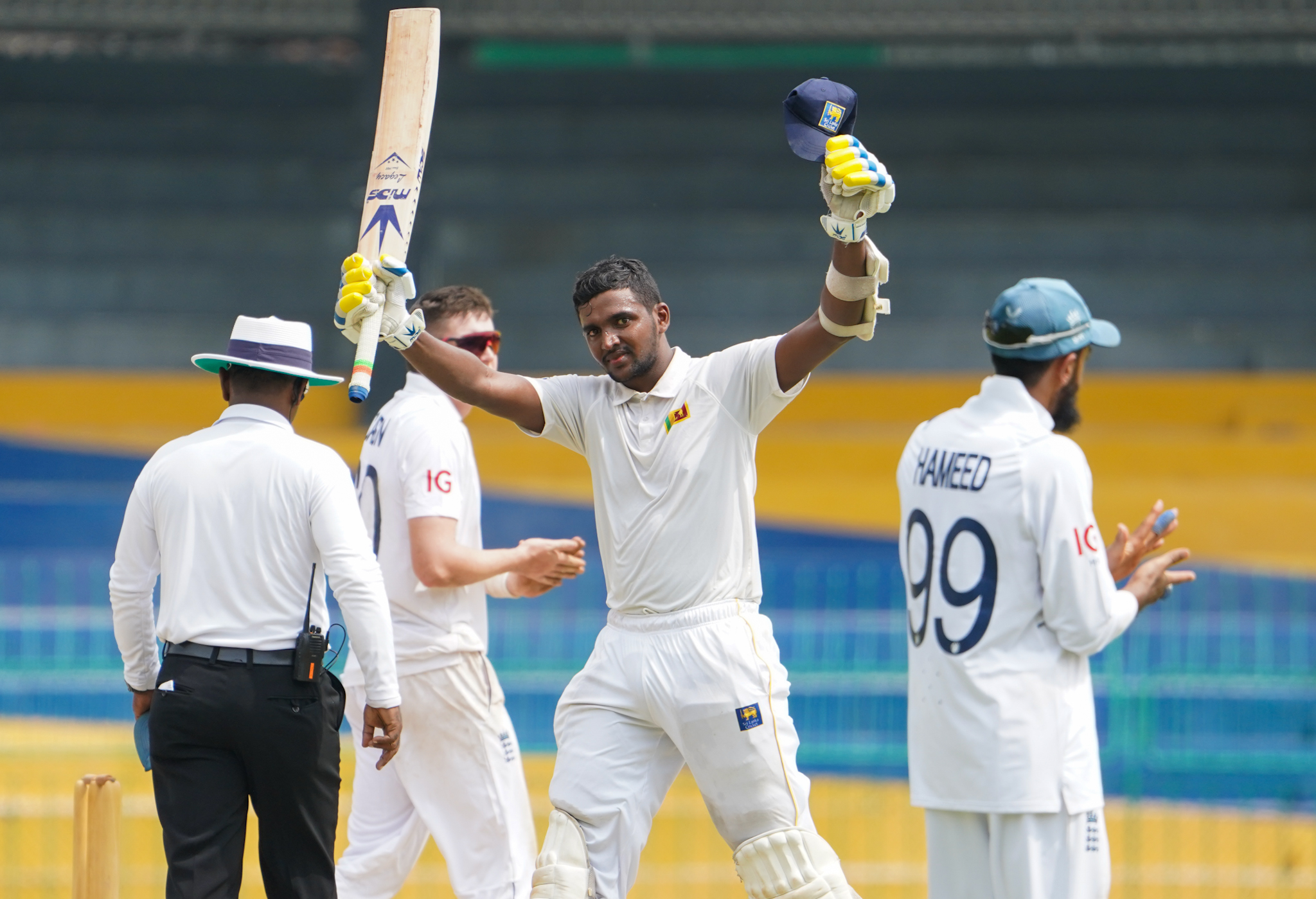 Lasith Croospulle 84-ball 116 leads SL Board President’s XI to 4-wkt. win over England Lions