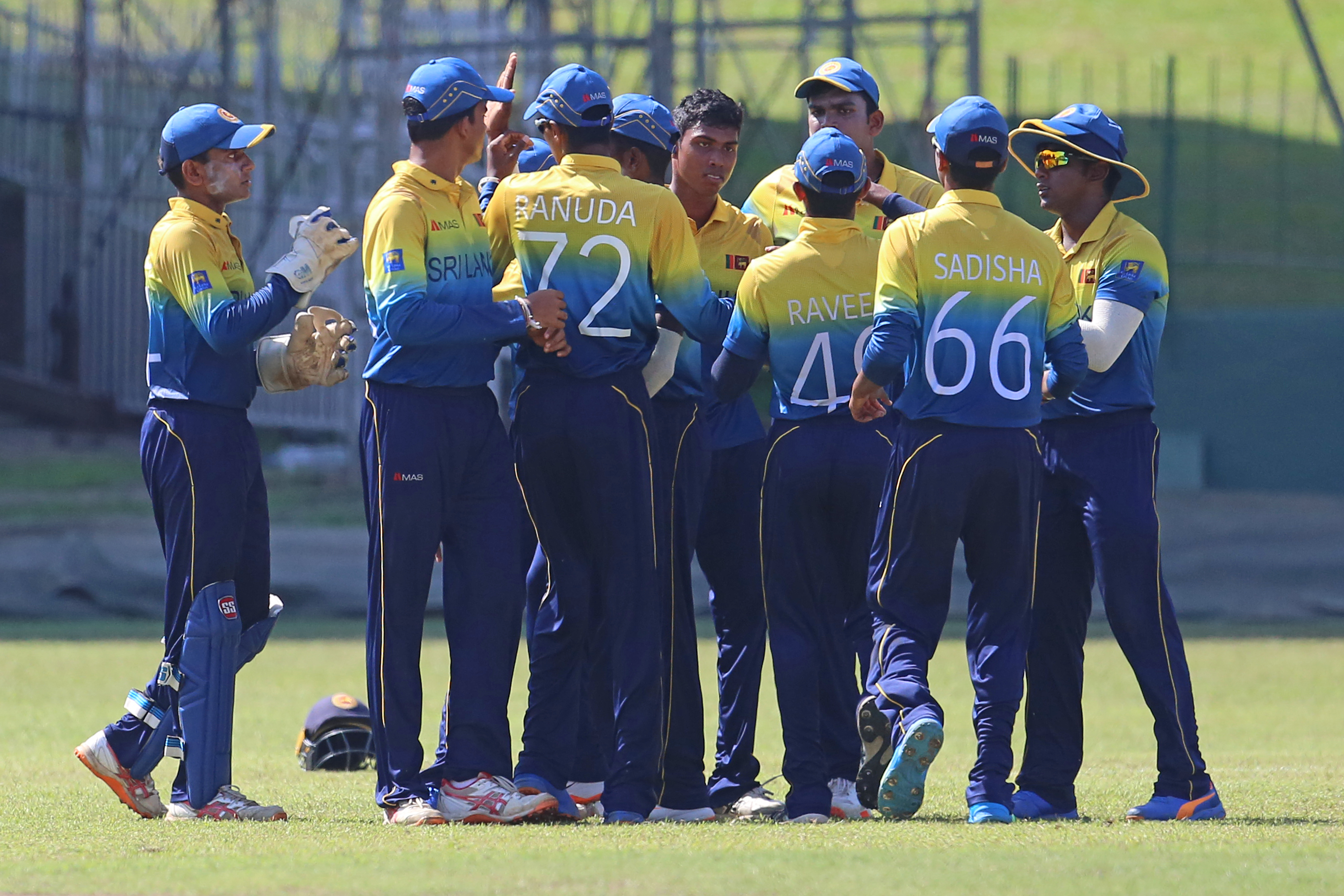 Sri Lanka U19 team to take part in a tri-nation tournament