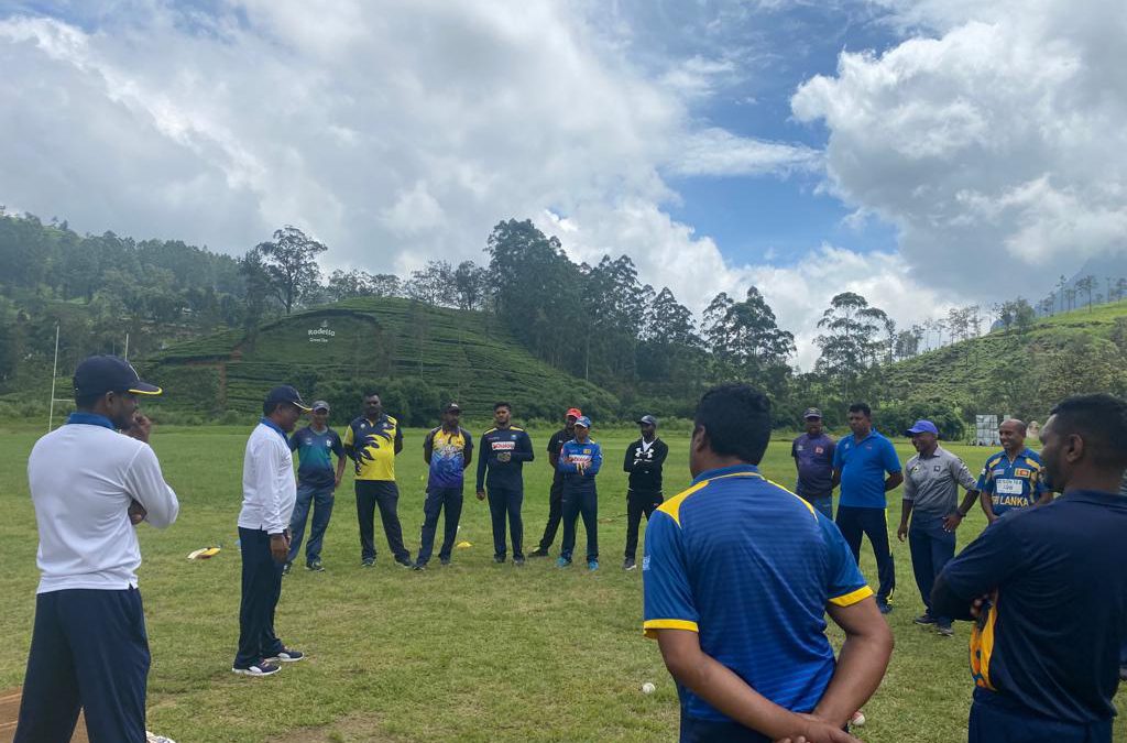 Coach Education Program for Central Province Nuwara Eliya District School Coaches at Radella Cricket Ground