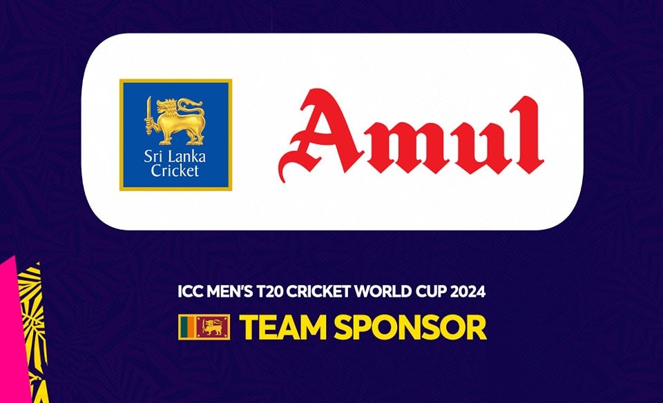 Amul to Sponsor the Sri Lanka Men’s Team for the T20 World Cup