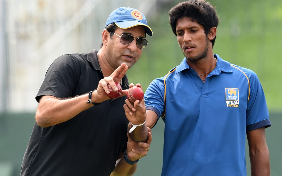 Wasim Akram to impart knowledge to players, HPC and Major Club Coaches in Sri Lanka