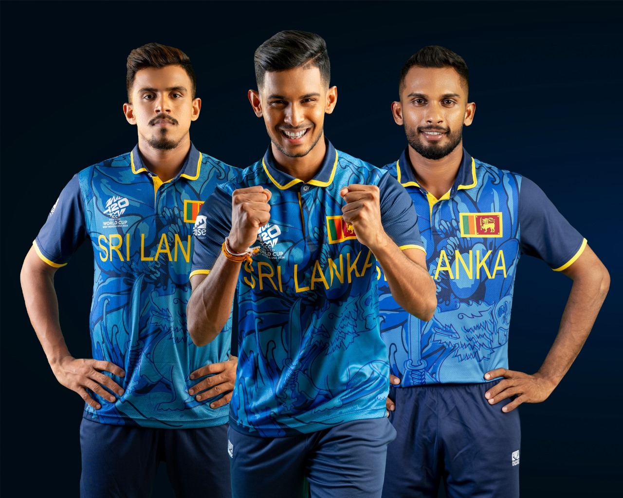 SL T20 World Cup team bats for SL tourism sporting team jersey ...