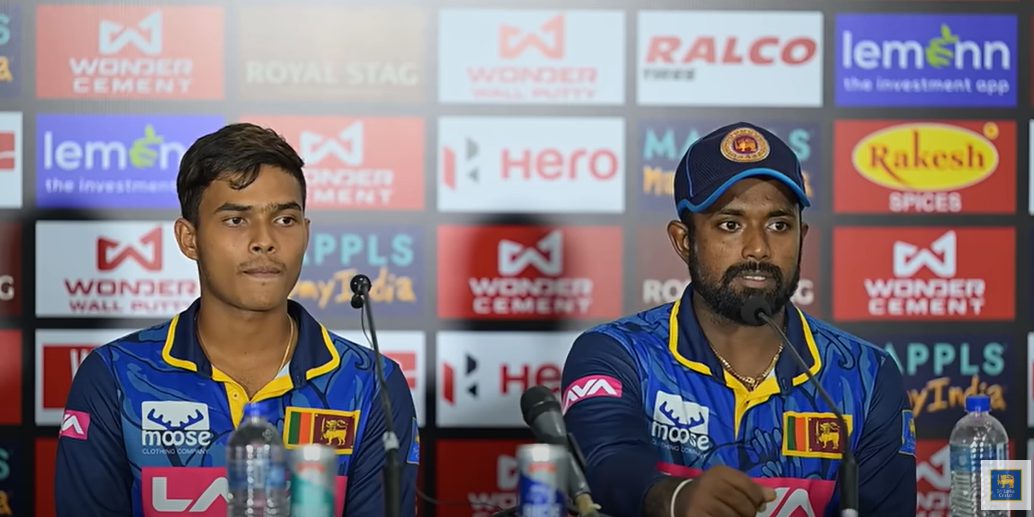 Charith Asalanka and Dunith Wellalage Post Match Press Conference